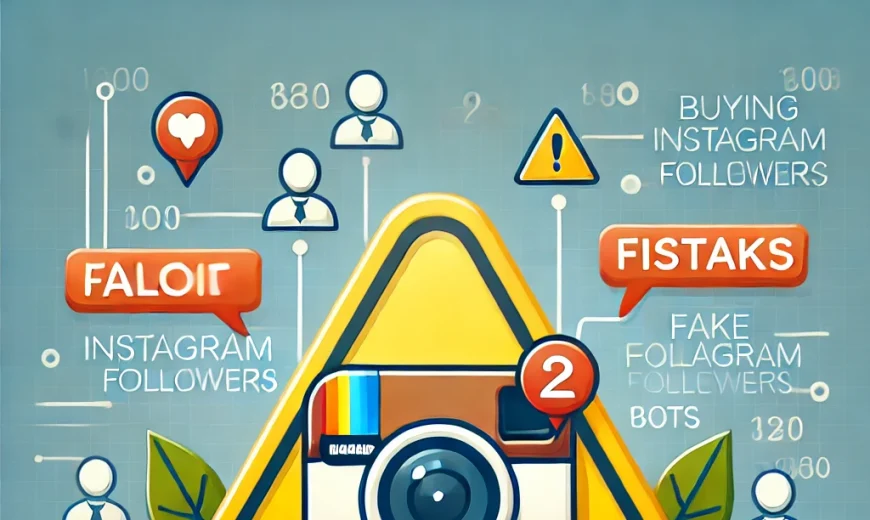 Common mistakes to avoid when buying Instagram followers, highlighting fake followers and bot warnings for better Instagram growth.