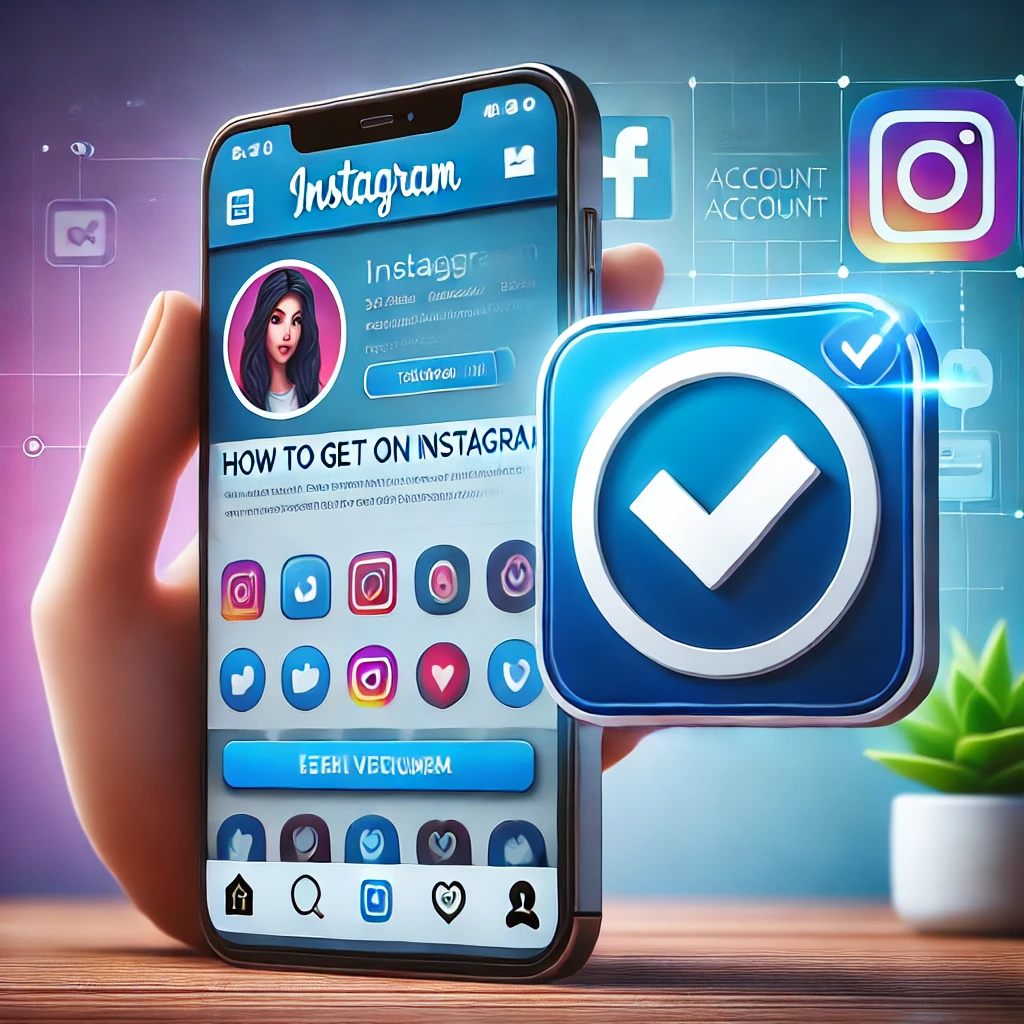 Instagram profile with blue checkmark showing account verification for how to get verified on Instagram, enhancing credibility and trust.